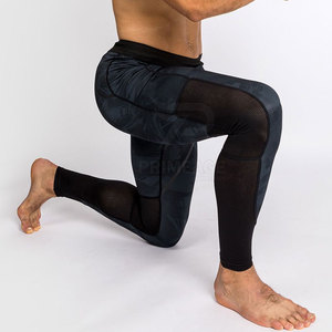 Leggings Deportivos de Compresión para Hombre, Hechos de Spandex/Poliéster, con Logotipo Personalizado OEM, Venta al Por Mayor - Product Image 5