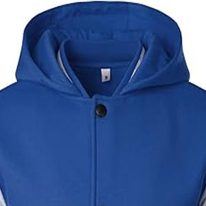 Veste universitaire en laine Melton et cuir véritable, veste universitaire personnalisée, veste coupe-vent pour homme, design personnalisé - Product Image 2