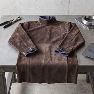 Chaqueta de Soldadura Premium JNM SAFETY, Nivel de Protección Contra Incendios, Resistente al Calor, Cuero Vacuno, Certificación CE, 500C-1000C - Product Image 5