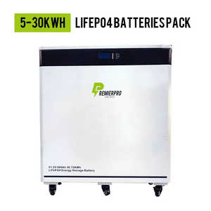 Batería de Iones de Litio de 600ah 48V para Almacenamiento de Energía Doméstica, 30kwh, Tipo Rueda, LiFePo4, Montaje en Suelo, 51.2V 48V, para Uso Doméstico - Product Image 5