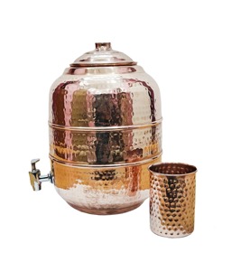 Pure Grade Copper Water Dispenser Skin Friendly Copper Water Dispenser Healthy Item Custom Factory Copper Water Dispenser - Product Image 6