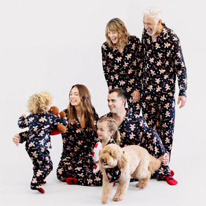 <b>Women</b> Christmas Tracksuit Set Custom Print <b>Long</b> Sleeve <b>Top</b> Pants Cozy Winter Pajama Loungewear Set Festive Family Christmas Set - Product Image 1