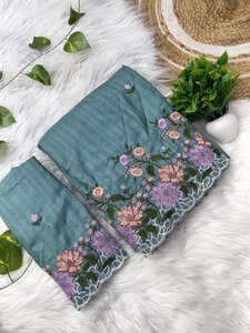 Matka Silk Saree Royal matka Silk Saree ชุดผ้าส่าหรีแบบดั้งเดิม - Product Image 1