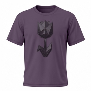 Camiseta de Hombre de Primera Calidad, Sostenible, con Estampado Personalizado, Algodón/Poliéster, Antiencogimiento, Secado Rápido, Transpirable, Manga Corta, Corte Regular - Product Image 1