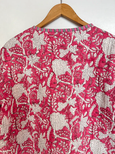 Nouvelle veste matelassée en coton respirant à séchage rapide, imprimée numériquement, écologique, de qualité supérieure, faite à la main, pour femmes, hiver, printemps, automne - Product Image 3