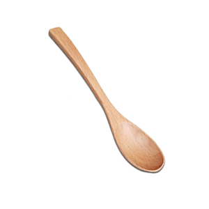 Petite cuillère en bois faite à la main, cuillère en bois naturel, cuillère à dessert, cuillère à café, fournisseur du Vietnam - Product Image 3