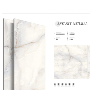Azulejos de porcelana brillante de alta calidad 800x1600 1200x1800 750x1500mm Azulejos de gran formato para sala de estar, baño, cocina y pared - Product Image 1