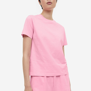 เสื้อยืดแขนยาวสีพื้นสำหรับผู้หญิง สไตล์คลาสสิก คอโอ เหมาะสำหรับออกกำลังกาย ผ้าฝ้าย ลดราคาช่วงฤดูใบไม้ร่วง - Product Image 4