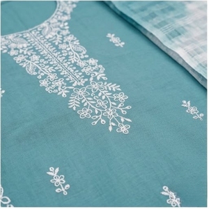 Ensemble de salwar kameez rose brodé pour femmes, Kurti, pantalon et dupatta de créateur, tenue ethnique pour fêtes, robe traditionnelle - Product Image 4