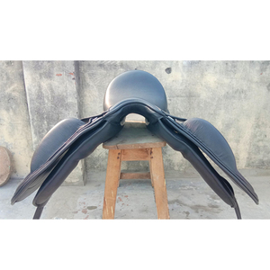 Nueva Silla de Doma Inglesa de Cuero Genuino de Alta Calidad, Silla de Montar de Cuero Genuino para Caballos, Bellamente Diseñada para Caballos de Paso - Product Image 4