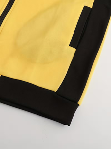 Sweat-shirt polaire à capuche pour homme, couleur unie, respirant, coupe-vent, épais, à manches longues, avec poche kangourou - Product Image 5