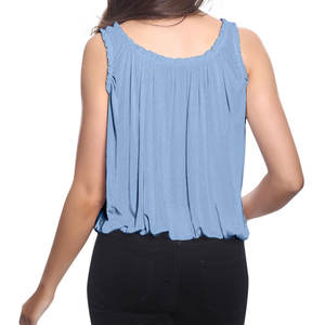 Débardeurs pour femmes grande taille, design personnalisé, 100% coton, écologiques, séchage rapide, respirants, style doux, col rond, tissu en toile 220g - Product Image 4