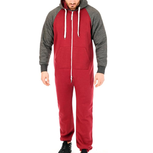 Family Matching Fleece Breathable Hooded JumpSuits One Pieces <b>Pajamas</b> <b>For</b> <b>Men's</b> High Quality Sleepwear Jumpsuit - Product Image 5