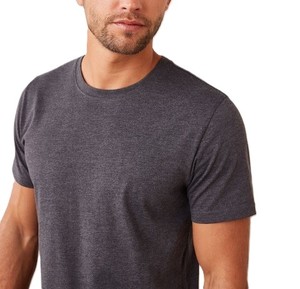 Camiseta de Manga Corta para Hombre, Estilo Moderno, Transpirable, de Secado Rápido, de Alta Calidad, Lisa, Corte Regular, 100% Algodón, Nueva Llegada, Estilo Hip Hop - Product Image 2