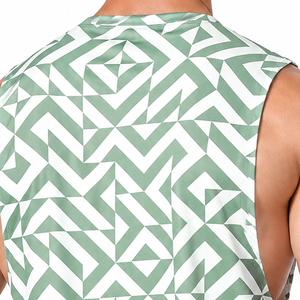 <b>Mens</b> Stringer <b>Singlet</b> Lightweight Athletic Tank Top Sleeveless Gym Fitness Workout Training Wear <b>Mens</b> OEM ODM Stringer <b>Singlet</b> - Product Image 3