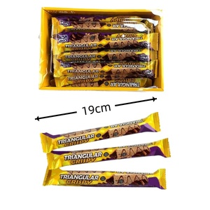 Venta Directa de Fábrica, Bocadillos de Chocolate OEM, Barras de Oblea Coreanas y Galletas Sandwich, Varios Sabores, Galleta Triangular de Chocolate - Product Image 4
