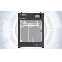 STPL INFD 300 Nueva Impresora 3D FDM de Gran Formato, Volumen de Construcción 300x300x300mm, Extrusor Dual, Plataforma Calefactada para Automoción y Aeroespacial