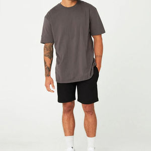 Nouveautés - T-shirts décontractés pour hommes en grande taille - Tissu jersey 100% coton - Design uni - Couleur et logo personnalisés - Vente chaude de l'été - Product Image 4