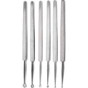 Curetas Dérmicas Fox ENT Dermatology de 3 mm, Curetas Quirúrgicas Manuales de Acero Inoxidable de Grado Médico, Curetas de Oído de la Mejor Calidad para Otología - Product Image 5