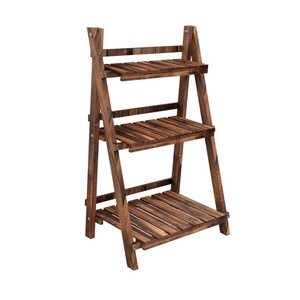 Support à cupcakes en bois naturel fait main, présentoir rustique pour desserts, idéal pour boulangerie, maison, cuisine et événements festifs - Product Image 2