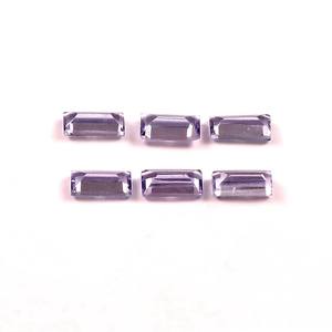 Iolite naturelle 1,50x3mm, taille baguette, facettée, calibrée, pierre précieuse certifiée pour la fabrication de bijoux, fournisseur en gros - Product Image 3