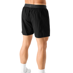 Shorts de course pour hommes, séchage rapide, respirants, légers, taille mi-haute, avec cordon de serrage, pour l'entraînement, le fitness, les sports et le quotidien - Product Image 2