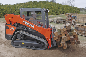 รถตักล้อยางคุณภาพพรีเมียม Kubota SVL75-2 รถตักขนาดเล็กแบบตีนตะขาบ เครื่องยนต์ดีเซล สำหรับงานก่อสร้างและงานเกษตร - Product Image 4
