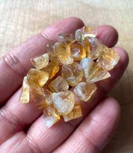 Natural Citrine <b>Crystal</b> Pieces Polished Yellow Quartz Gemstone Smooth Healing Stones For Decor Jewelry Wholesale Bulk - Product Image 3