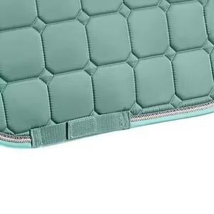 Tapis de selle pour chevaux en PVC et coton satiné, écologiques, de qualité supérieure, rembourrés en mousse, vente en gros - Product Image 5