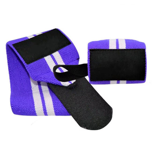Premium Elastic Wrist <b>Wrap</b> for Bodybuilding Power Lifting Breathable Gym Fitness Equipment Custom Logo Gloves City Wrist Support - Product Image 3
