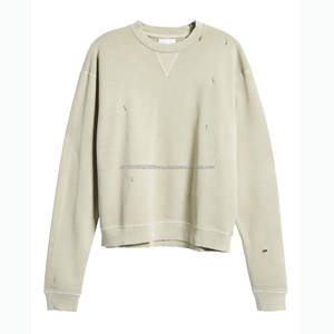 Vente en gros de sweatshirts Streetstyle 100% coton à col rond pour hommes sweatshirt à capuche personnalisé avec logo imprimé - Product Image 4