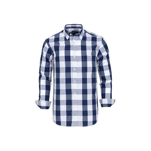 Camisas de Franela a Cuadros 100% Algodón para Hombre al por Mayor, Manga Larga, Formales, Casuales, de Invierno, con Estampado Intenso, Antiarrugas, Personalizadas - Product Image 1