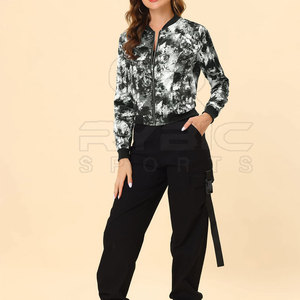 Latest Design Quick Dry Women Printing Varsity <b>Jackets</b> Premium Street Inspired Clothing For Modern Lifestyle Wears - Product Image 2
