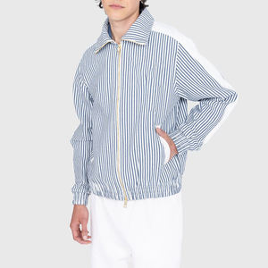 OEM 2026 Casual Collar Stylish Windbreaker Sport Oversized Zipper <b>Canvas</b> Clothing <b>Jacket</b> for <b>Men</b> - Product Image 5