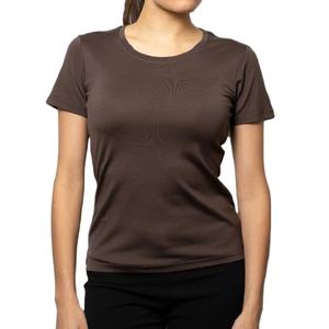 OEM T-shirt en pur coton multicolore de haute qualité pour femmes, décontracté, court, décontracté, style surdimensionné, imprimé, exporté par le fournisseur BD - Product Image 3