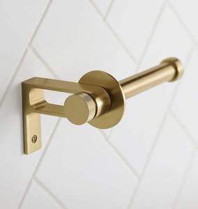 Brass <b>Wall</b> Hook Coat Hanger Towel Hat Robe Hanging <b>Clothes</b> Decorative Rack Polished Modern Luxury Single <b>Mount</b> Durable - Product Image 2