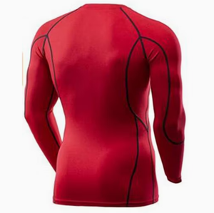<b>Men</b>’s Quick Dry <b>Compression</b> Rash Guard <b>Shirt</b> Stretch Fit Long Sleeve Sports Top <b>for</b> MMA Training Gym Workout - Product Image 6
