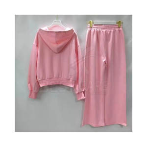 Women's Rhinestone Tracksuit Set with a Stylish Fit for Day-to-<b>Night</b> Fashion 100_ Cotton Women Track - Product Image 4