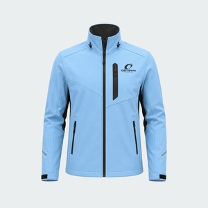 Chaqueta Softshell Transpirable para Hombre con Cuello Alto y Logotipo Frontal Personalizado, Precio al por Mayor, Último Diseño, Alta Calidad, Precio Razonable - Product Image 3