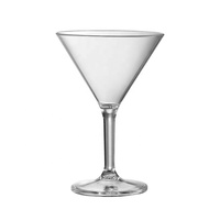 Verre à cocktail en acrylique fait main, coloré, pour champagne, vin, martini, idéal comme cadeau