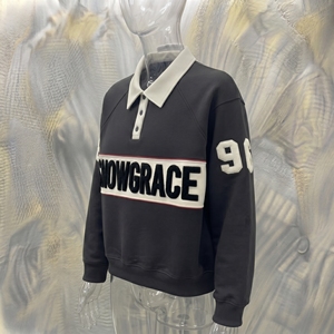 Snowgrace Unisex Full Sleeve Jersey Shirt Embroidered Logo Regular Fit All Seasons Adult Apparel - Product Image 3