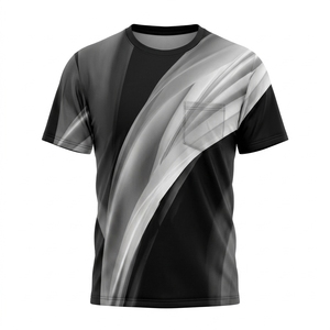 Fabricante de Camisetas Personalizadas de Alta Calidad, Camisetas Deportivas Casuales de Manga Corta para Hombre, Tallas Grandes - Product Image 2