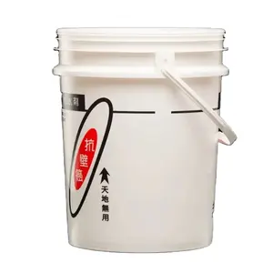 5 Gallon Kleuren Plastic Emmers Met Handvat