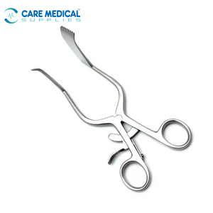 Espéculos de diagnóstico autoajustables de acero inoxidable con cabeza redonda, juego de instrumentos veterinarios - Product Image 1