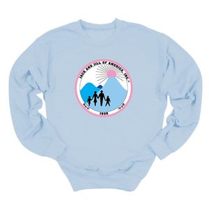 T-shirt bleu à manches longues et col rond avec motif graphique en vinyle, vêtement décontracté pour tous les jours, streetwear confortable, haut de gamme pour un style de vie décontracté - Product Image 1