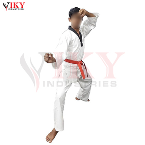 Nuevo Dobok TKD Personalizado de Material Acanalado, Uniforme de Taekwondo Blanco de Alto Rendimiento para Competencia - Product Image 6