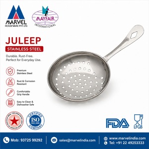 ที่กรองแบบพกพา JULEEP รุ่นทันสมัย เป็นมิตรกับสิ่งแวดล้อม ได้รับการรับรองมาตรฐาน LFGB ผลิตจากสแตนเลสสตีล ทนทาน ใช้เป็นอุปกรณ์บาร์ได้ - Product Image 2