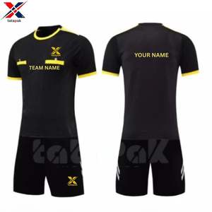 Camisetas de Fútbol 7V7 Ligeras y Transpirables, Cuello en V, Manga Corta, Nombre del Equipo Personalizado, 100% Poliéster, Secado Rápido, Colores Personalizados - Product Image 5