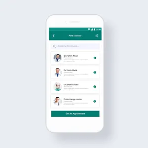 최고의 물리 치료 모바일 앱 | 예외적 인 물리 치료 약속 앱 디자인
