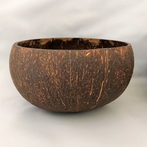 Coconut <b>Bowl</b> Carving Natural Low MOQ Customized Logo Polished Coconut Spoon Eco Friendly Long Lasting Coconut Shell <b>Bowl</b> - Product Image 1